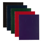 Blueline - NotePro Hardcover Twin-Wire Notebooks - 9-1/4" x 7-1/4" - Assorted Colours - 5 Pack-Attention to detail with the inclusion of: self-adhesive tabs, index sheet, storage pocket, and space to write in the date and page number