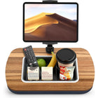 ShoppingAll Adjustable Tablet Holder Cushion Pillow Stand with Snack Bowl - Grey-8