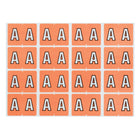 Pendaflex A-Z Pink End Tab Filing Labels - A - 240 Pack-Sheet packs of 240 labels (15 sheets, 16 labels per sheet)