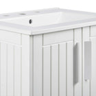 Modway Augusta 24" Bathroom Vanity - White-Soft-Close Doors