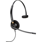 HP Poly Encorepro 510 With Quick Disconnect Monoaural Headset-Headset Type: Monaural Over-the-Head