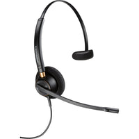 HP Poly Encorepro 510 With Quick Disconnect Monoaural Headset-Headset Type: Monaural Over-the-Head