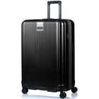 Champs Marquis 3 Piece Luggage Set - Black-Effortless movement. Durable 360° dual spinner wheels for a smooth ride on any surface