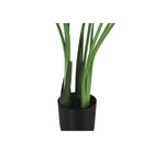 Monarch Specialties 44" Artificial Indoor Bird of Paradise Tree - Floor - Black Pot-No assembly required: product dimensions: 32 in. L x 27 in. W x 44 in. H
