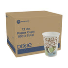 Dixie PerfecTouch Insulated Paper Hot Cup - 12 oz. - 1000 Pack-Capacity: 12 oz.