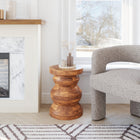 Zuo Kerala Side Table - Walnut-Maximum Weight Capacity: 45