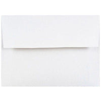JAM Paper A2 Invitation Envelopes w/ Moistenable Glue - Bright White - 4 3/8" x 5 3/4" - 50 Pack-Perfect for all occasions: if you’re looking for an envelope for pregnancy announcements, rsvps, thank-you cards, save the dates, baby shower or wedding invitations, holiday cards, and more, our a2 lux paper envelopes are an excellent option. these square flap envelopes are also perfect for direct mail, letters, postcards, and half-folded paper, so you can depend on them for mailing needs.