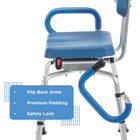 Journey SoftSecure Rotating Shower Chair with Microban-8