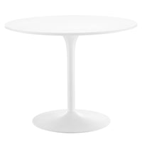 Modway Pursuit 40" Dining Table - White-Modern Dining Table