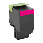 Ecotone Lexmark 74C1HM0 Remanufactured Toner - High Yield - Magenta-Page Yield: 12000
