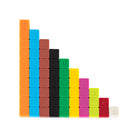 Miniland Math Rods Set-Includes 4 complete sets of rods from 1 to 10.