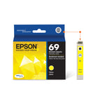 Epson T069 Ink Cartridge - Standard Capacity - Yellow-Worry-free handling - smudge, fade and water resistant prints 