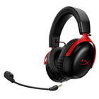 HP HyperX Cloud III S Wireless Gaming Headset - Black/Red-Comfort is in the Cloud III’s DNA. HyperX signature memory foam in the headband and ear cushions wrapped in soft, premium leatherette make for a plush, comfortable fit all around
