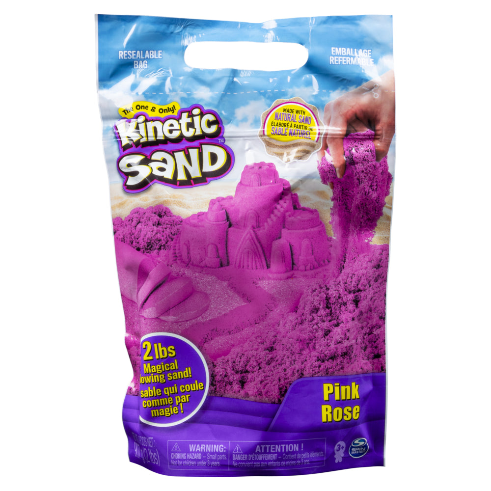 Kinetic Sand The Original Moldable Sensory Play Sand - Pink - 2 lb