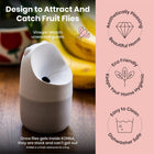 Happy Sinks KONNA Fruit Fly Trap-Material: Wood composite