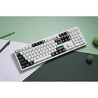 Keychron Q6 HE Knob Version Swappable RGB Backlight - Nebula Switch - White-OSA profile double-shot PBT keycaps for premium tactile feel and durability