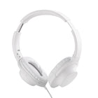 Basic Tech Wired Over The Ear Foldable Headphones - White-5