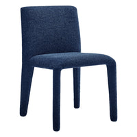 Modway Rhodes Fabric Upholstered Dining Chair - Navy-Fully Upholstered Dining Chair