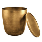 Modway Viora Metal Storage Side Table - Burnished Brass-7
