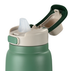 General Supply Goods + Co Water Bottle - 800 ml - Green-Convenient flip straw lid for easy, spill-resistant sipping
