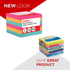 Staples Stickies Pop-up Notes - 3" x 3" - Bright Colours-6