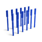 TRU RED Ballpoint Gripped Pen – 1.0 mm – Blue – 12 Pack-Rubberized grip for added comfort