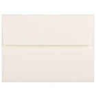 JAM Paper A6 Strathmore Invitation Envelopes - 4.75" x 6.5" - Natural White Linen - 50 Pack (74083I)-Natural White Linen