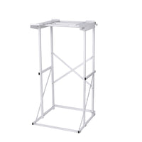 BLACK+DECKER Washer Dryer Stacking Rack Stand - White-Space Saving Stand to store a portable washer and dryer