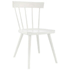 Modway Sutter Wood Dining Side Chair - White - 2 Pack-Fully Assembled
