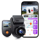 Vantrue S1 Pro 2.7K Dash Cam with 64 GB SD Card-Captures important road details such as license plates and traffic signs for reliable driving evidence