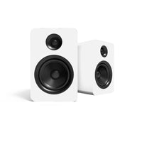 Kanto YUP6W Passive 5.25" Bookshelf Speakers with 1" Silk Dome Tweeter and 5.25" Kevlar Woofer - White-1" Silk Dome Tweeters
