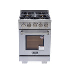 Kucht 24" KFX-X Series Pro Style Natural Gas Range - Stainless Steel-12