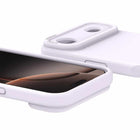 Avana Velvet Compatible with MagSafe Case for iPhone 17 Air - Lavender-Strap slot for charms or lanyard