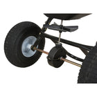 Aurora Tools Broadcast Spreader - 27000 sq ft - 125 lb capacity-Rate setting control on handle for precise adjustments