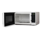 Commercial Chef 1.1 cu. ft. 1000W Countertop Microwave - White-Grab and Go: This small microwave allows you to heat meals, snacks, and drinks so fast to accommodate your busy life. Our microwave oven helps you can enjoy delicious food without wasting time.