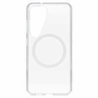 OtterBox Symmetry Clear Magnets Case for Samsung Galaxy S25 - Clear with Blue Tint-Ultra-sleek design that flows with the lines of your phone