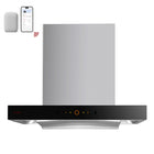 Fotile Perimeter Vent Series Stainless Steel Range Hood - 30"-3 Speed Levels with Stir-Fry Mode