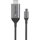 ALOGIC Ultra USB-C to 4K HDMI Cable - 2m - Space Grey-Plug & Play - Ultra HD 4K Resolution - The Ultra USB-C (Male) to HDMI (Male) cable is a plug and play solution without the need of installing any drivers or software. The cable can support up to Ultra HD 4K (3840 x 2160) resolution @ 60Hz.