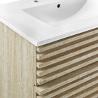 Modway Render 30" Bathroom Vanity With Sink - White-8