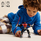 LEGO Star Wars Darth Maul Mech-Darth Maul LEGO minifigure with a double-bladed red Lightsaber