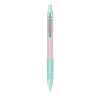 Zebra Z-Grip Retractable Ballpoint Pen - 1.0mm - Black - Assorted Ribbons And Bows-Fun barrels with hearts and bows