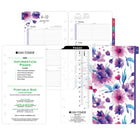 Day-Timer 2027 Two Page Per Week Planner Refill - Portable Size - 6-3/4" H x 3-3/4" W - Floral - English-8
