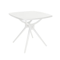 Dura Housewares Granada Bistro Table - White-Modern, versatile design