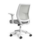 Staples Essentials Mesh Back Fabric Task Chair - Grey-Weight capacity rated up to 275 lbs.
