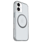 Otterbox Symmetry Clear MagSafe Case with Camera Control for iPhone 17 - Clear with Blue Tint-Ultra-sleek design that flows with the lines of your phone