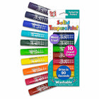 Kwik Stix Solid Tempera Paint Sticks Set - 38 Colours - Metalix/Earth/Jewel/Pastel-WASHABLE PAINT: Don't stress about a mess, as this tempera paint easily washes off. No cups, brushes, smocks or water cups needed!