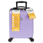Pep Rally 19.25" Kids Hardside Carry-on Luggage - Blue-Made of lightweight and impact-resistant ABS/PC