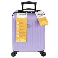 Pep Rally 19.25" Kids Hardside Carry-on Luggage - Blue-Made of lightweight and impact-resistant ABS/PC