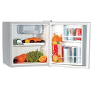 Frigidaire Retro Bar Fridge with Side Bottle Opener - 1.6 cu ft - Moonbeam-Two door compartment shelves allow for easy storage of single cans as well as a 2 L bottle
