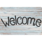Ashley Productions Smart Poly The Original Fun Mat Welcome Mat - 15.5" x 23.5" - Beachwood Plank Welcome-Measurements and Design: The Beachwood Plank Welcome Mat measures 15.5" x 23.5".